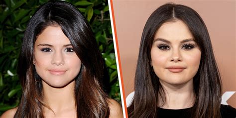 selena gomez nose|Selena Gomez shows off different faces after revealing the。